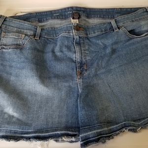 Lane Bryant jean shorts